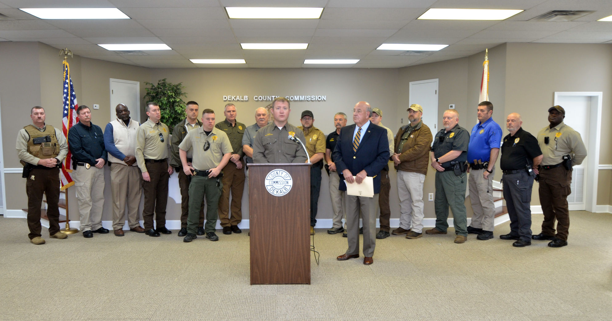 Thanking DeKalb County's Law Enforcement Community